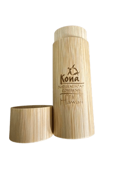 Bamboo Kukui Nut Oil Bottle Holder – Sustainable Wood Protector