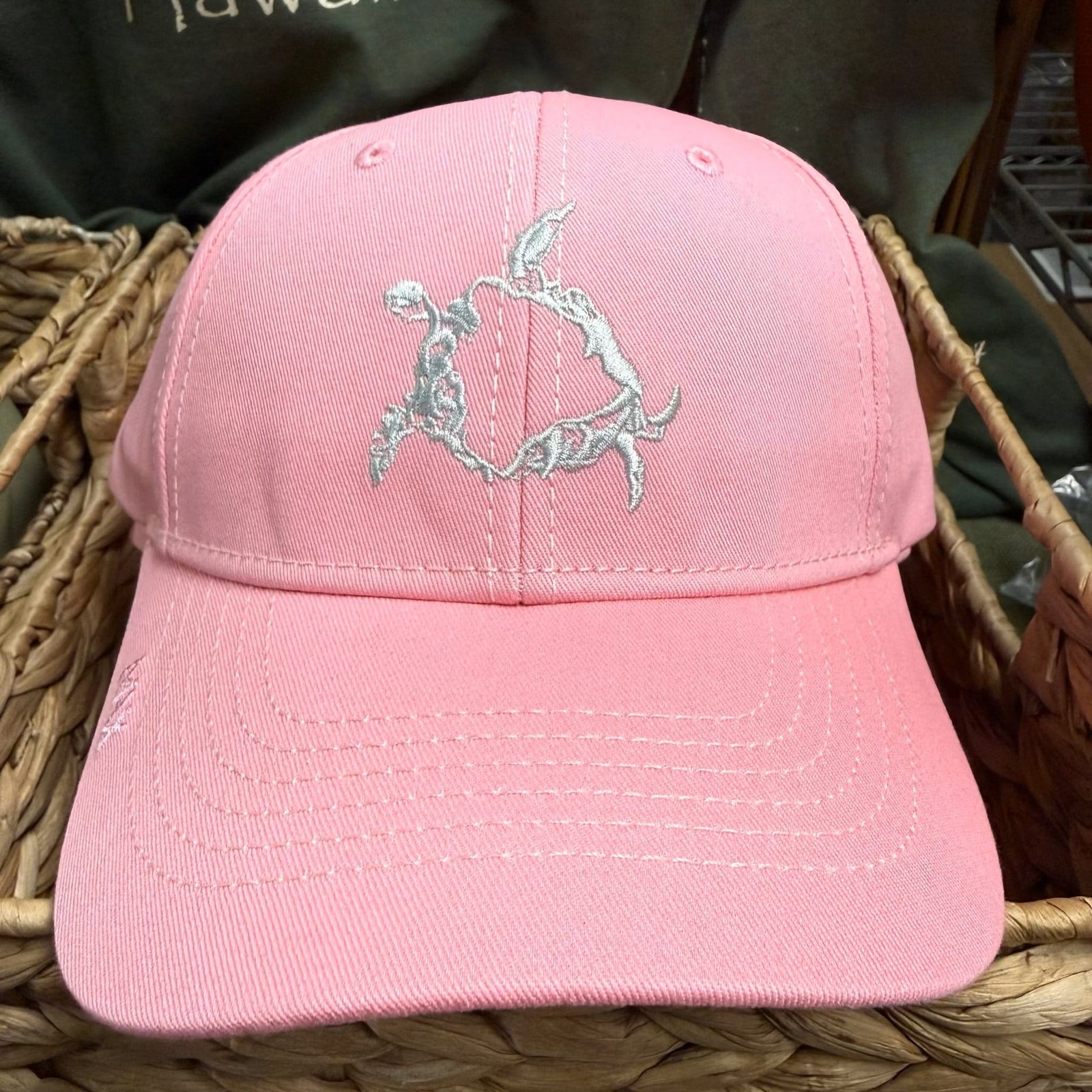 Hawaiian Sea Turtle Denim Cap