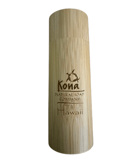 Bamboo Kukui Nut Oil Bottle Holder – Sustainable Wood Protector