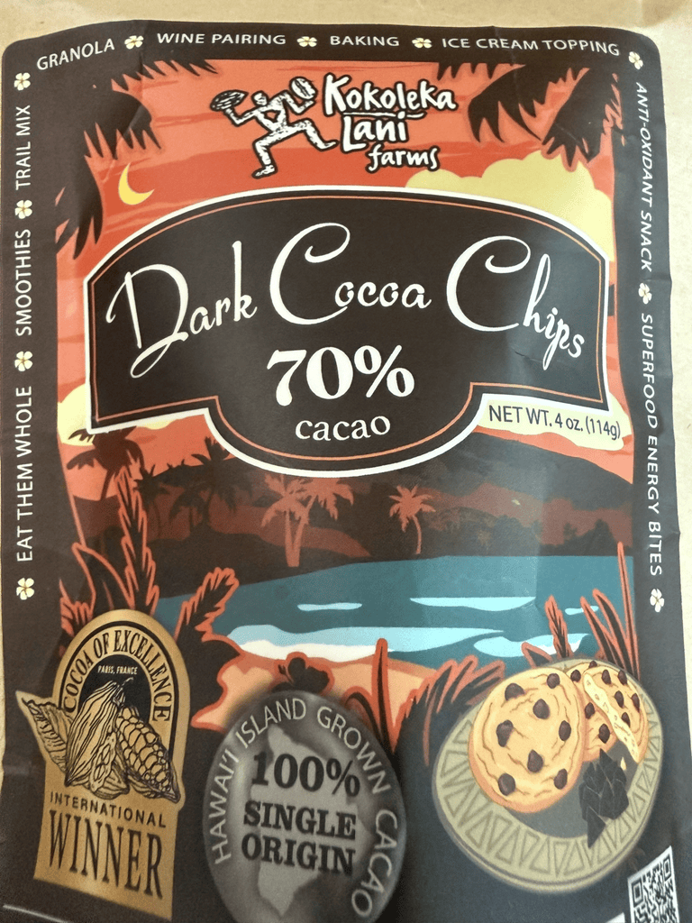 Dark Cocoa Chips 70% Cacao