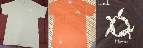 variety of different turtle logo style shirts