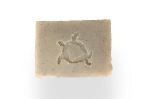 sweet cinnamon soap with grapefruit citrus scent and papaya seeds 