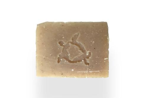 Nalu lemongrass and eucalyptus soap bar with invigorating herbal scent