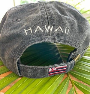 Ball Cap with Turtle Logo and Hawaii Island Image