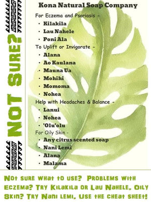 Ao Kaulana - A Lime Mint Rosemary and Fir Needle Soap