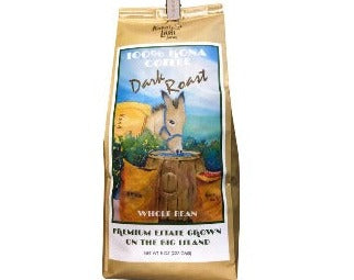 100% Kona coffee beans from farm-direct single estate Hawaii